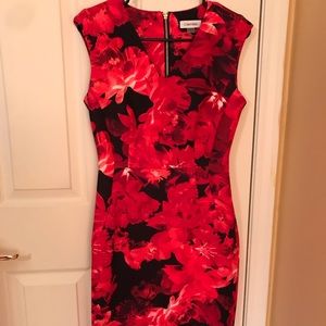 Calvin Klein floral dress